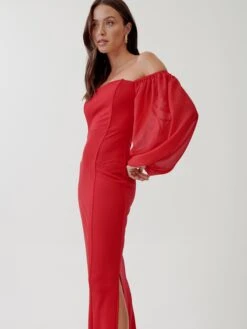Tussah Robes De Soirée Robe De Soirée CIERA Femme Rouge -Joli Mode Soldes Magasin d9038408981ddb36060c9d882f53a374