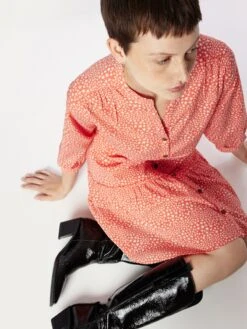 Shiwi Robes Fluides Robe-chemise Tuvalu Femme Corail 17 Shiwi Robes Fluides Robe-chemise Tuvalu Femme Corail -Joli Mode Soldes Magasin d97acb5e6bf66ad9d5983cc8fe78cfc5