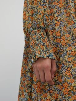 EDITED Robes Fluides Robe-chemise Mascha Femme Orange -Joli Mode Soldes Magasin dd2e4a3ef469a1195604ad68c6852232