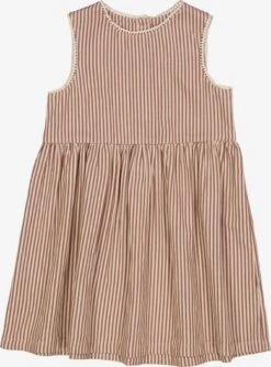 Wheat Robes Robe Kirsten Enfants Beige / Rouge Rouille