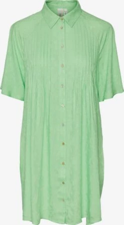 Y.A.S Robes Fluides Robe-chemise FIRA Femme Citron Vert