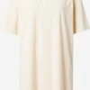 Robes Fluides Robe-chemise Femme Crème -Joli Mode Soldes Magasin dfc175ec2b975babf80a9d45e686a46d