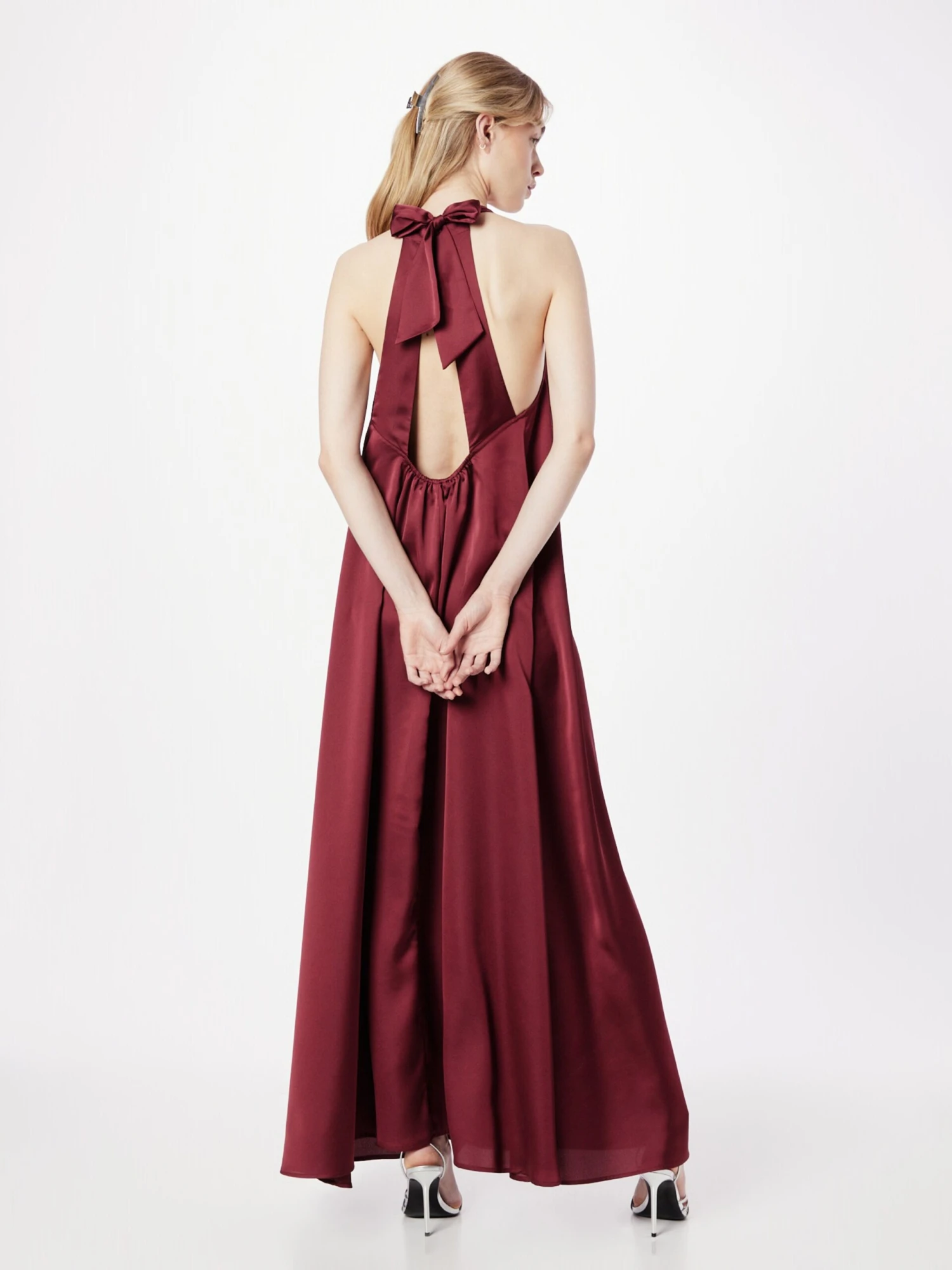 ESSENTIEL ANTWERP Robes De Soirée Robe De Soirée Daxos Femme Bourgogne 6 ESSENTIEL ANTWERP Robes De Soirée Robe De Soirée Daxos Femme Bourgogne – Image 4