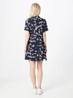 Pieces Robes Fluides Robe-chemise Mina Femme Bleu Marine -Joli Mode Soldes Magasin e4204018823e2b1b4fd61d7d0649ad08