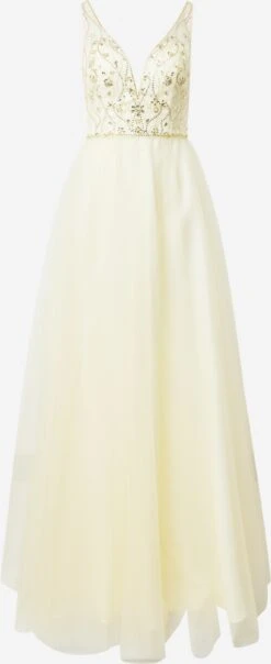 Unique Robes De Soirée Robe De Soirée Femme Jaune Pastel