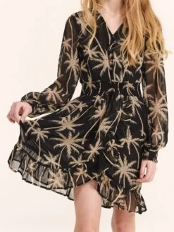 Shiwi Robes Robe SANTIAGO Enfants Noir -Joli Mode Soldes Magasin e594546ff6d0302e4c4125d824228f13