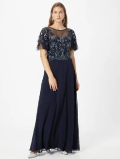 Adrianna Papell Robes De Soirée Robe De Soirée Femme Bleu Nuit -Joli Mode Soldes Magasin e706f5f4128a637911700bbe28b9faf2