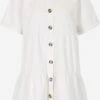 Robes Fluides Robe-chemise SHAY Femme Blanc -Joli Mode Soldes Magasin e7327f683549705dcccaa95822bd2ffb