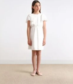 Scalpers Robes Robe Roma Enfants Blanc -Joli Mode Soldes Magasin e894c5fd67567cba0db666d0b94735ce