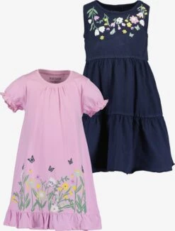 Blue Seven Robes Robe Enfants Bleu Foncé / Violet