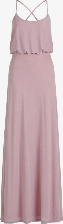 Robes De Soirée Robe De Soirée Lurex Femme Rose