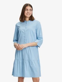 Betty Barclay Robes Fluides Robe-chemise Femme Bleu Ciel 10 Betty Barclay Robes Fluides Robe-chemise Femme Bleu Ciel -Joli Mode Soldes Magasin eaa6f57e6f1e8f543db17e92b26a20a5