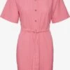 Vero Moda Robes Fluides Robe-chemise LINA Femme Rose Clair