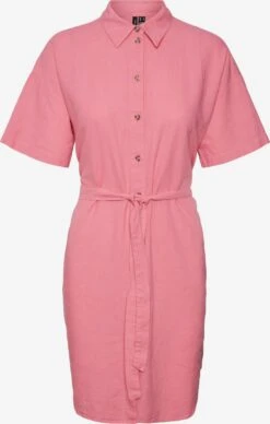 Vero Moda Robes Fluides Robe-chemise LINA Femme Rose Clair