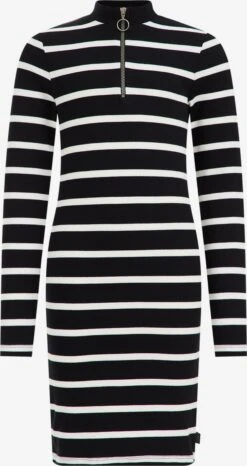 WE FASHION Robes Robe Enfants Noir / Blanc