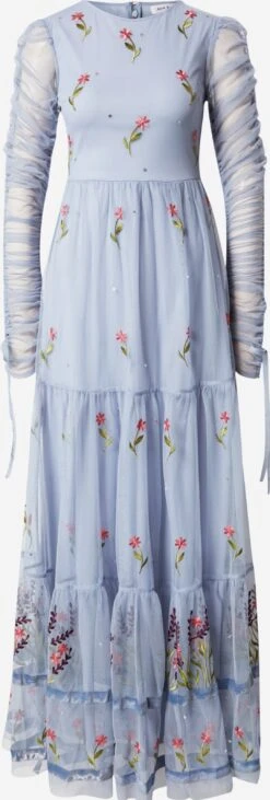 Robes De Soirée Robe De Soirée Femme Bleu Fumé