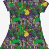 Småfolk Robes Robe Jungle Enfants Mélange De Couleurs