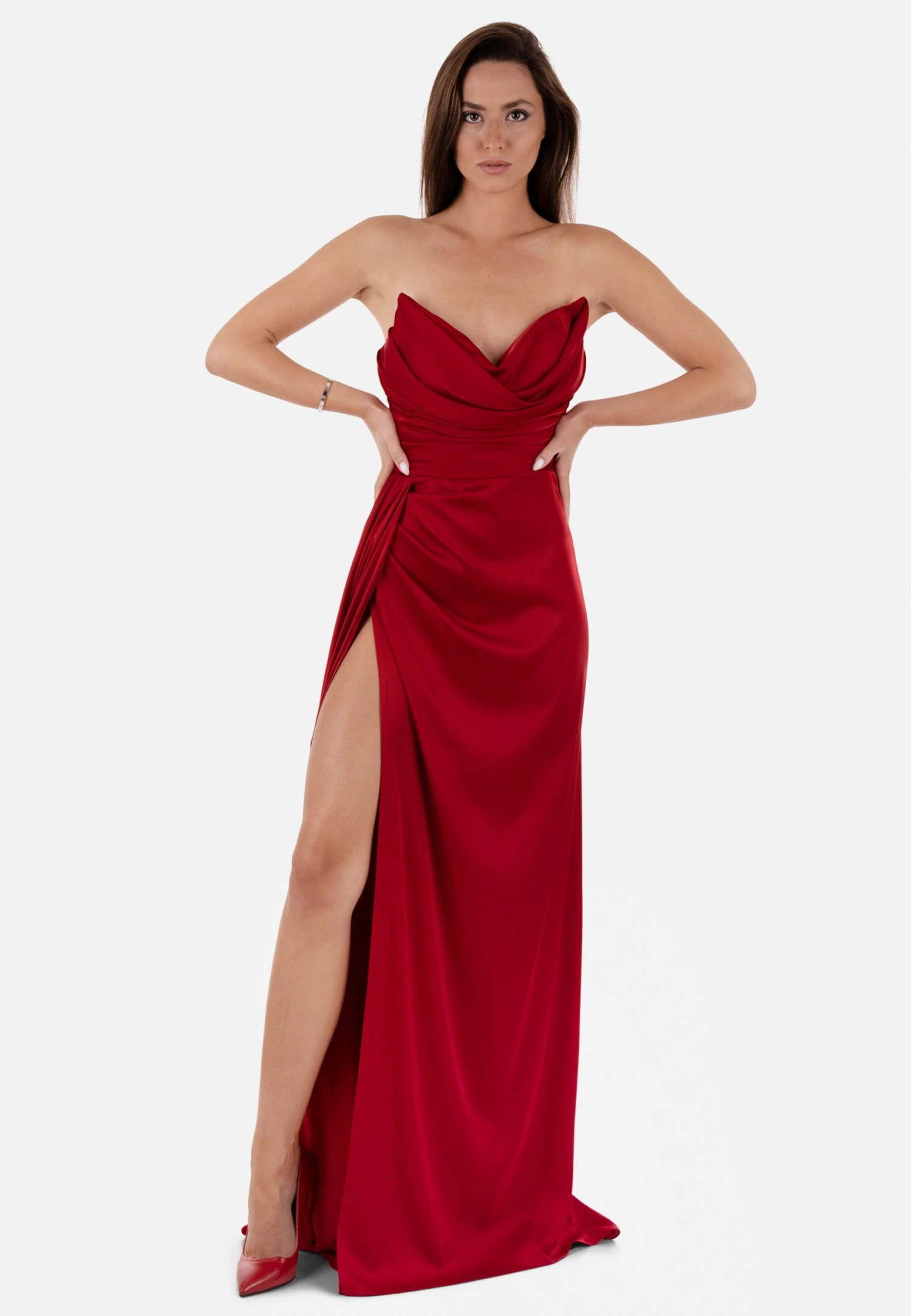 Robes De Soirée Robe De Soirée Femme Rouge 4 Robes De Soirée Robe De Soirée Femme Rouge – Image 2