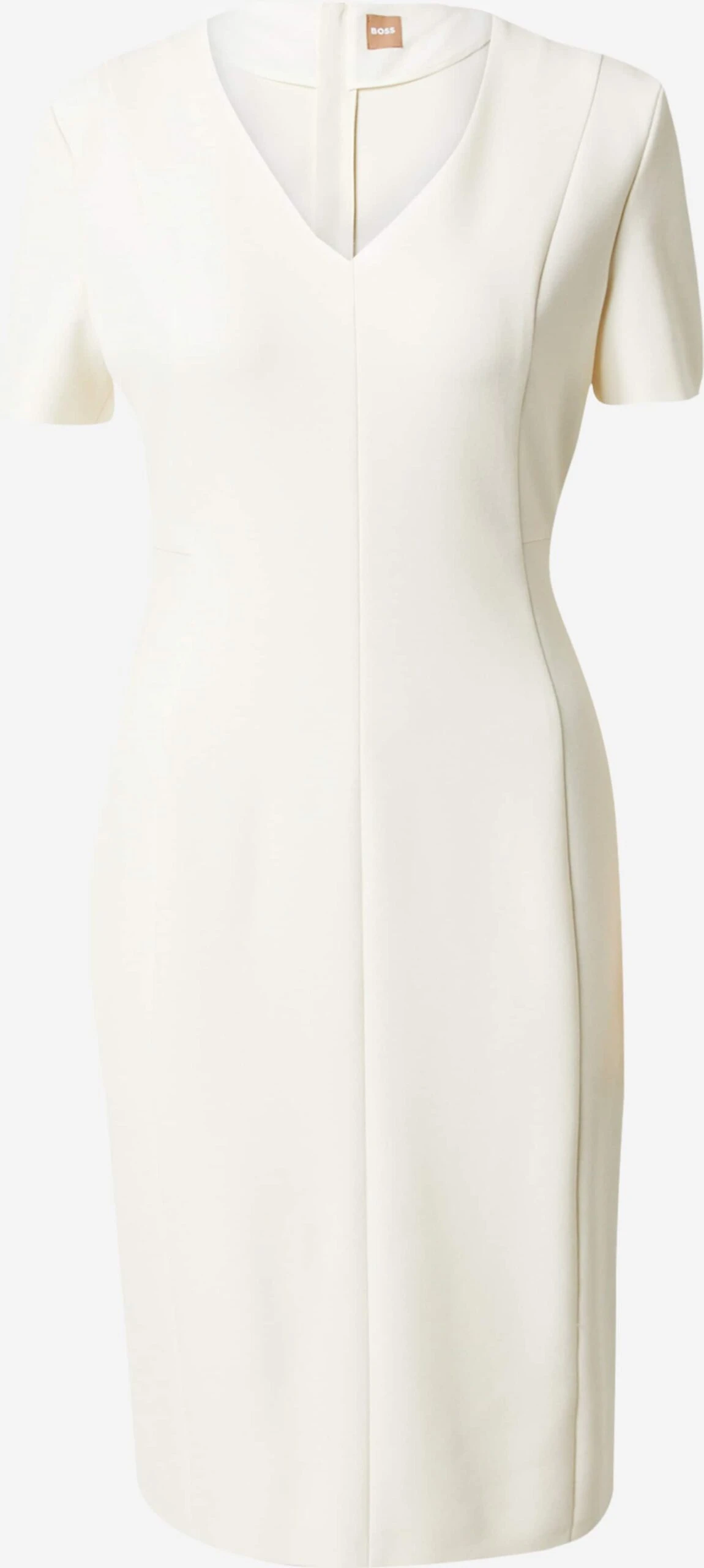 Robes Fourreaux Robe Fourreau Damaisa Femme Blanc Naturel 3 Robes Fourreaux Robe Fourreau Damaisa Femme Blanc Naturel