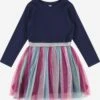 About You Robes Robe Astrid Enfants Bleu Foncé / Mélange De Couleurs