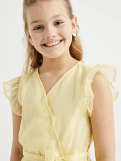 WE FASHION Robes Robe Enfants Jaune 11 WE FASHION Robes Robe Enfants Jaune -Joli Mode Soldes Magasin f1c511b782a833e3f7233e66cd21bbc7