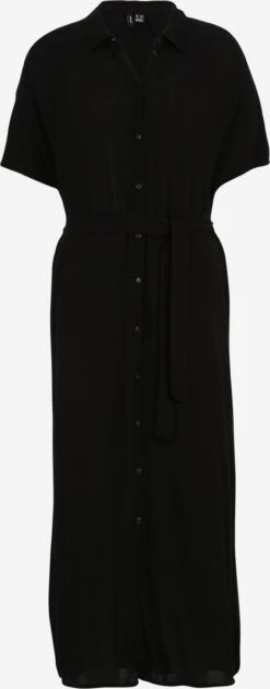 Vero Moda Tall Robes Fluides Robe-chemise Menny Femme Noir