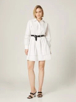 Robes Fluides Robe-chemise Ruby Femme Blanc 11 Robes Fluides Robe-chemise Ruby Femme Blanc -Joli Mode Soldes Magasin f2354d3e4ab83b04e630ab5a7a9839dc