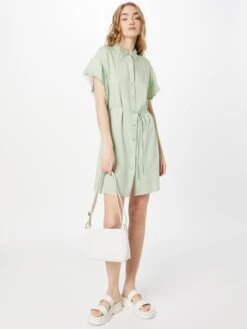 Robes Fluides Robe-chemise Femme Vert Pastel -Joli Mode Soldes Magasin f5470f9b0593de0e43abef33d8f40ae7