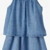 NAME IT Robes Et Jupes Robe Mette Enfants Bleu -Joli Mode Soldes Magasin f5befe1fa924a814b92d7f5f0ec947b0