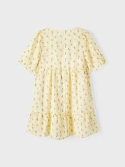 NAME IT Robes Robe Hinage Enfants Jaune Clair -Joli Mode Soldes Magasin f637bc6d7c9f1465eafa350f46545352