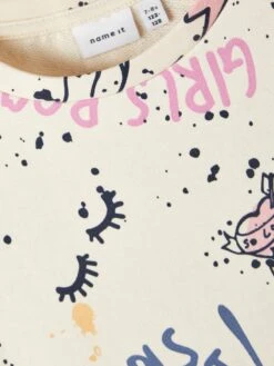 NAME IT Robes Robe Enfants Crème -Joli Mode Soldes Magasin f88927c926758e20c78b0cd7527a1c7b