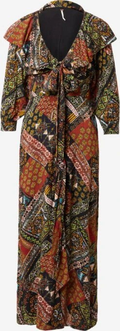 FREE PEOPLE Robes Fluides Robe-chemise Lennon Femme Mélange De Couleurs