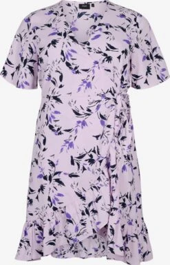 Zizzi Robes Fluides Robe-chemise CAANNI Femme Violet