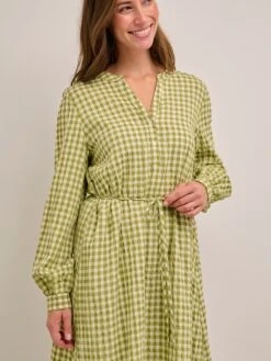 Cream Robes Fluides Robe-chemise Vaska Femme Vert Clair -Joli Mode Soldes Magasin fc22b40db9fc64d1751e3be26d06f092