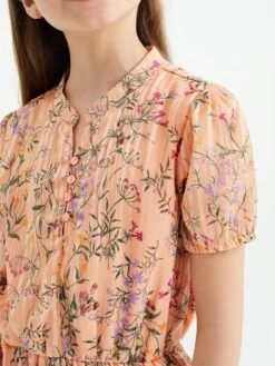 WE FASHION Robes Robe Enfants Pêche -Joli Mode Soldes Magasin fd2f559167c717f88bcb6a647a1e48b2